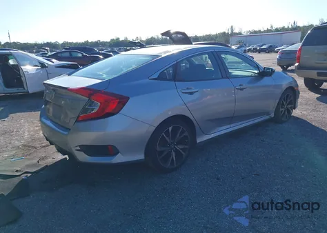 2019 Honda Civic Sport from USA, damaged, VIN 2HGFC2F83KH564218